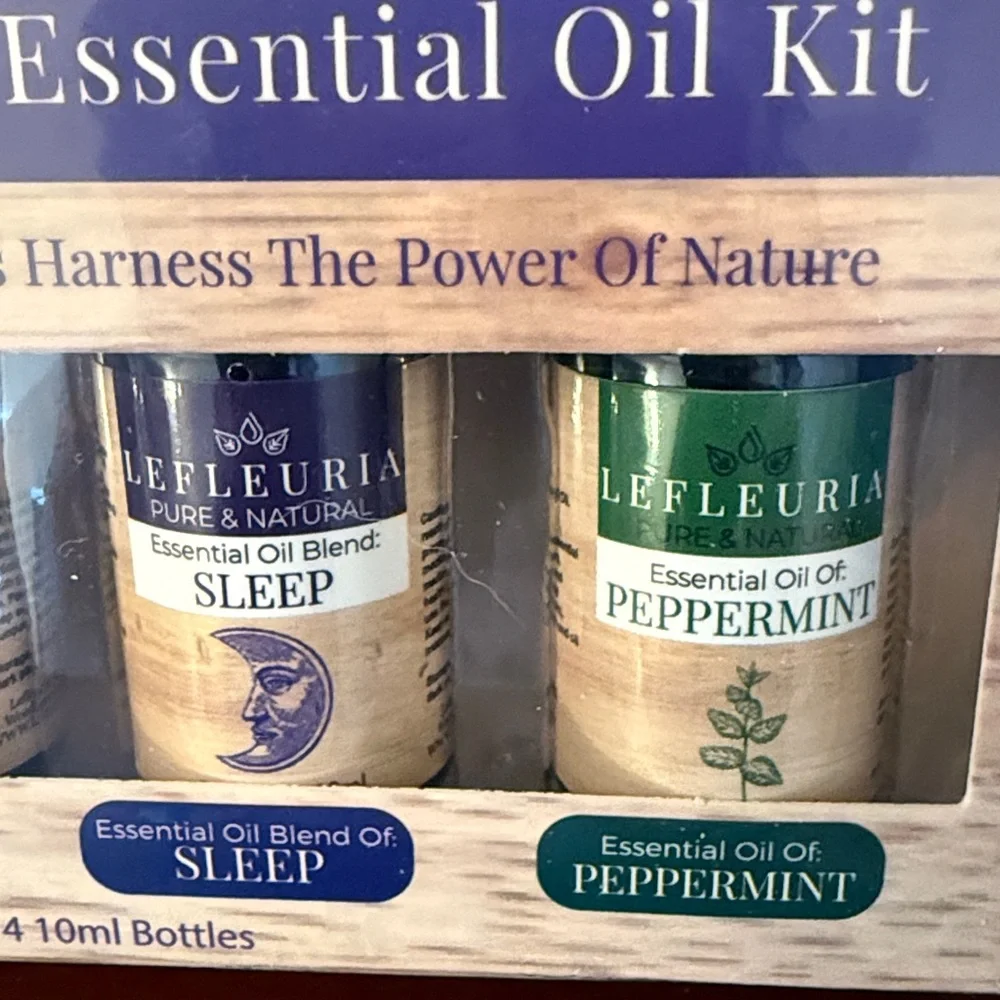 NWT Lefleuria Peace & Calm Essential Oil Kit - Picture 4 of 6